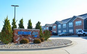 Mascoutah apartment for rent - monument sign