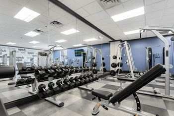 State-of-the-art gym and spin studio