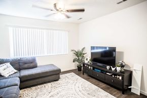 Provo apartment for rent - a living room with a couch and a tv