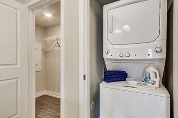 Stackable washer and dryer
