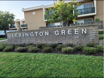 El Cajon apartment for rent - an image of the green sign in front of a building