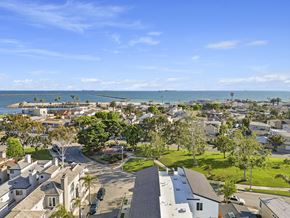 Seal Beach apartment for rent - a view of the city and the ocean from the roof of a house