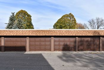 Private or shared garages available
