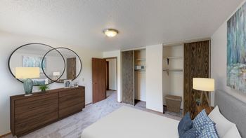 Ample closet and storage space