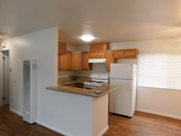 San Diego apartment for rent - a kitchen with a stove and a refrigerator