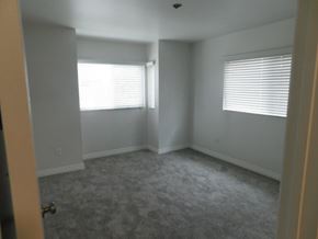 San Diego apartment for rent - an empty room with white walls and a window