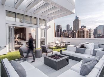 Rooftop deck