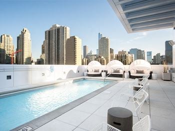 Rooftop pool