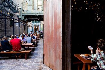Image of street restaurants