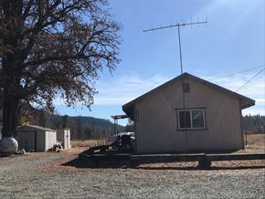 Hayfork apartment for rent - a small house with a antenna on top of it