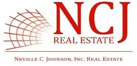 Richmond apartment for rent - The image is a logo for Neville C. Johnson, Inc. Real Estate.
