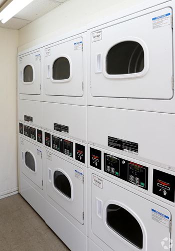 Two laundry facilities