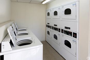 Two laundry facilities