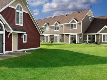 Spacious courtyard areas and walking paths