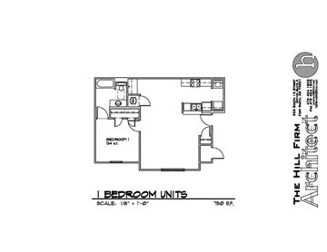 Fort Smith apartment for rent - a floor plan of a house with a bedroom and a bathroom