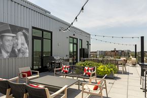 Minneapolis multi-family for rent - Rooftop Deck at Lyndy Apartments, Minnesota