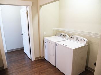In-unit laundry
