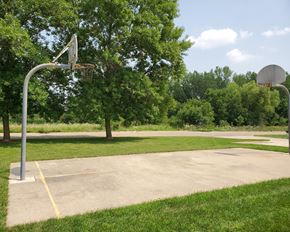 Albert Lea apartment for rent - a basketball hoop in a park