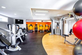 24-Hour strength and cardio fitness center with free weights