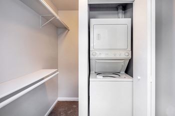 In-unit washers/dryers