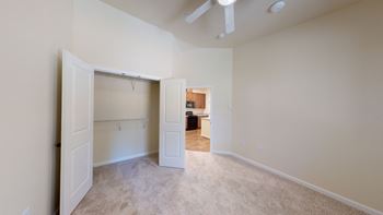Built-in closet storage