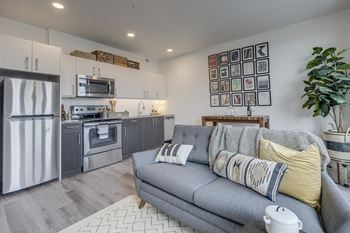 Flats, lofts and townhouse style apartment homes