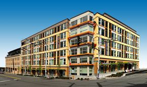 Seattle apartment for rent - the building in which the apartment is located