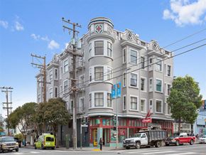 San Francisco apartment for rent - a building on the corner of a city street