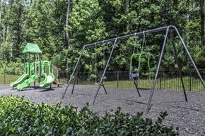 Cary apartment for rent - Luxury Apartments Cary NC - Chancery Village - On-site playground with swing set