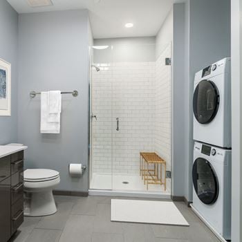 Washer and dryer
