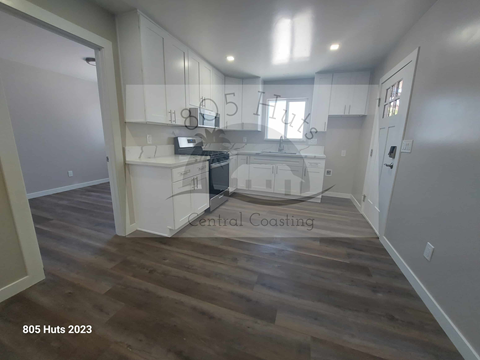 Floor plan for 2 beds, 1 bath, 550 sqft