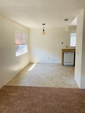 Arroyo Grande apartment for rent - A room with a brown carpet and a white wall.