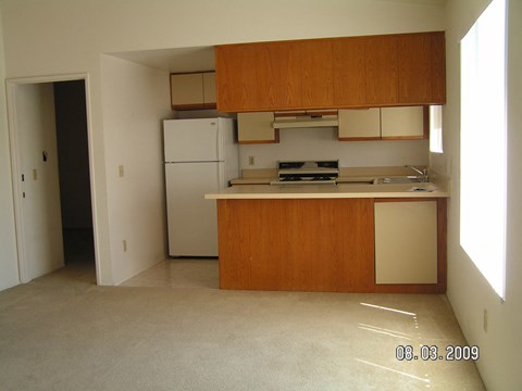 Floor plan for 2 beds, 2 baths, 714 sqft