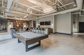 Chicago apartment for rent - a game room with a pool table
