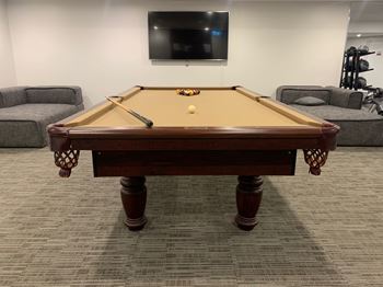 Billiards area