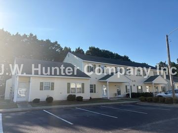 Wilson apartment for rent - The image shows a building with the name J.W. Hunter Company Inc. on it.