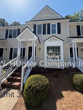 Wilson apartment for rent - A house with the text "W. Hunter Company" and "Unit 3" on the front yard.