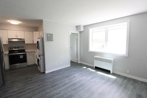 Floor plan for studio, 1 bath