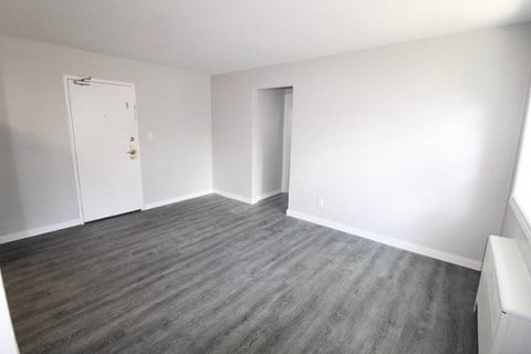 Floor plan for 2 beds, 1 bath