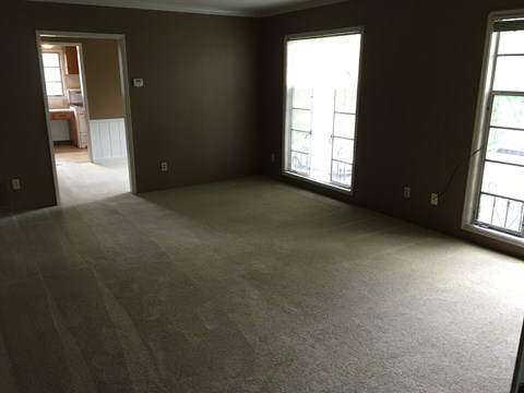 Floor plan for 2 beds, 1 bath, 1100 sqft