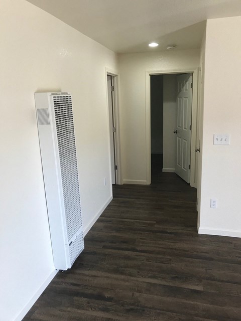 Floor plan for 1 bed, 1 bath