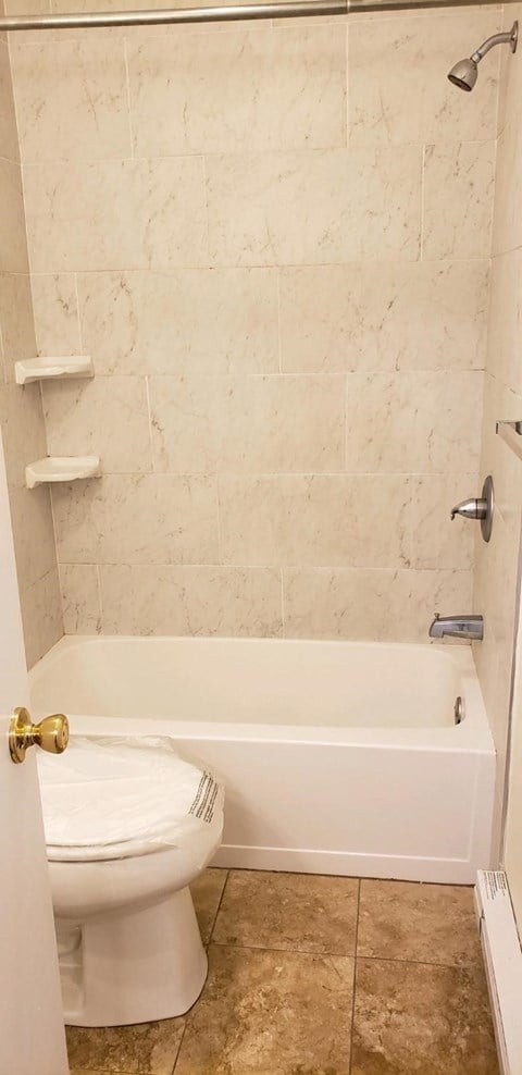 Floor plan for studio, 1 bath