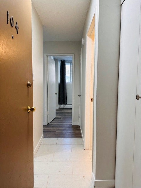 Floor plan for 1 bed, 1 bath, 610 sqft