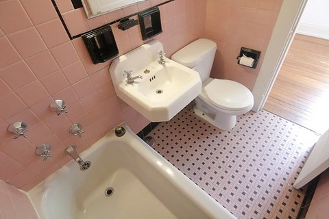 Floor plan for studio, 1 bath