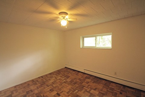 Floor plan for 1 bed, 1 bath