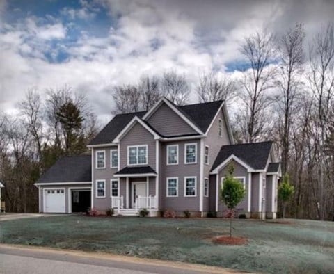 Floor plan for 4 beds, 2.5 baths, 2304 sqft