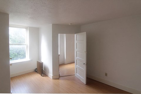 Floor plan for 1 bed, 1 bath