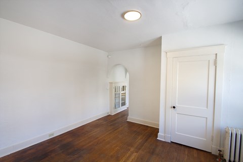 Floor plan for 1 bed, 1 bath