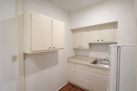 Floor plan for 1 bed, 1 bath, 516 sqft