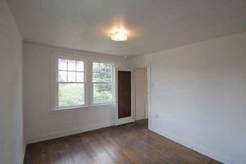 Floor plan for 1 bed, 1 bath